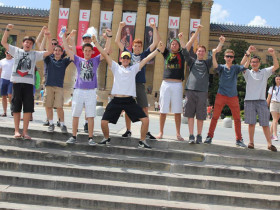 На экскурсии