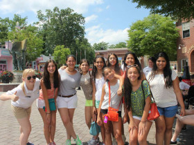 На экскурсии