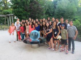 На экскурсии