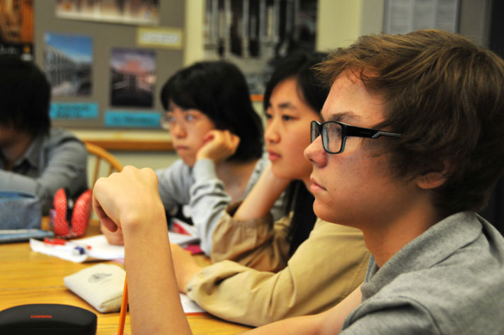 Студенты Mercersburg Summer на занятиях