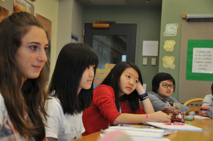 Студенты Mercersburg Summer на занятиях