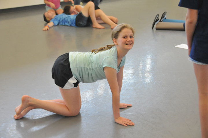 Студенты Mercersburg Summer занимаются фитнесом