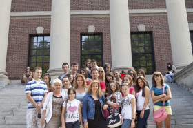 На экскурсии