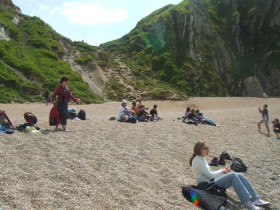 На экскурсии