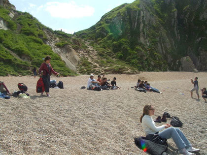 На экскурсии