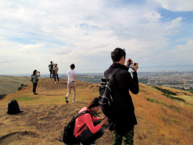 Студенты Basil Paterson College на экскурсии