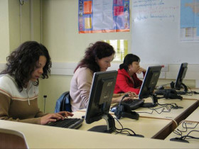 Студенты English Language Centre Brighton на занятиях