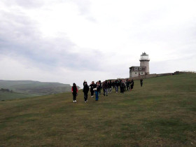 На экскурсии