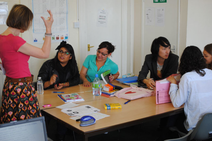 Студенты Shane Global Language Centre Hastings на занятиях