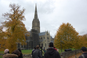 На экскурсии