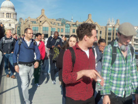 На экскурсии