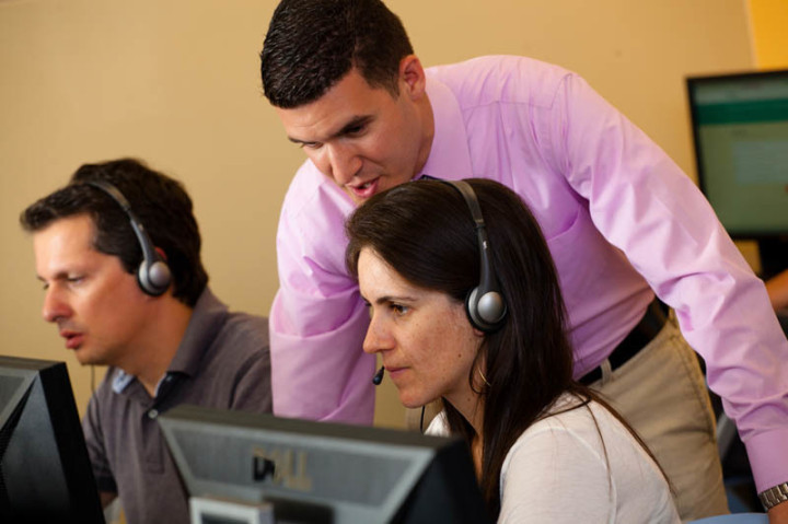 Студенты Embassy English Fort Lauderdale на занятиях