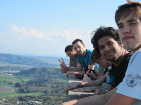 На экскурсии