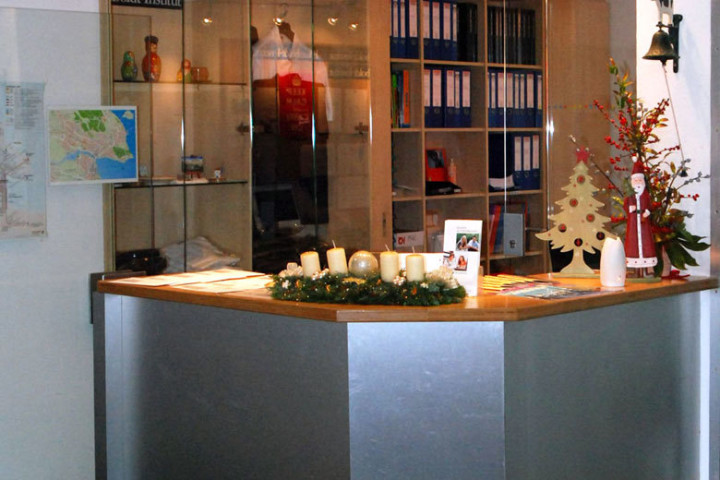 Ресепшен в Humboldt-Institut Konstanz