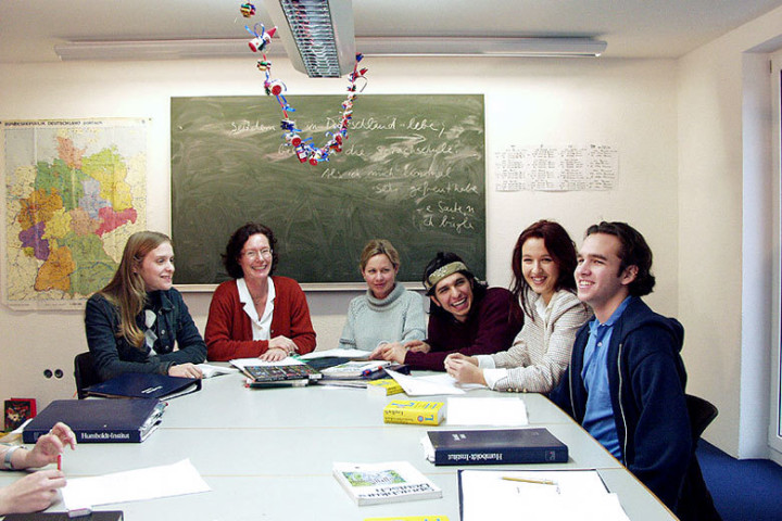 Студенты Humboldt-Institut Konstanz на занятиях