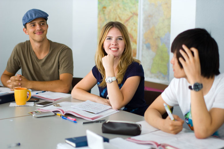 Студенты Humboldt-Institut Konstanz на занятиях