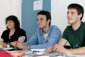 Студенты Humboldt-Institut Konstanz на занятиях