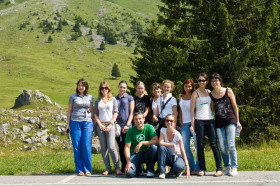 На экскурсии