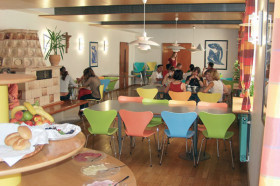 Обед в Humboldt-Institut Bad Durkheim