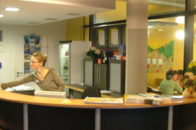 Ресепшен Humboldt-Institut Berlin-Zentrum