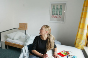 Жилая комната студентов Humboldt-Institut Cologne