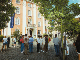 Студенты Humboldt-Institut Meersburg на экскурсии