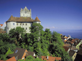 Обитаемый замок Meersburg