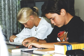 Студенты Humboldt-Institut Schloss Wittgenstein на занятиях