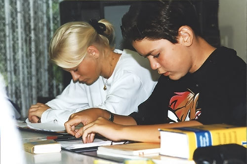 Студенты Humboldt-Institut Schloss Wittgenstein на занятиях