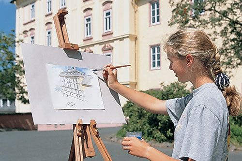 Занятия по живописи