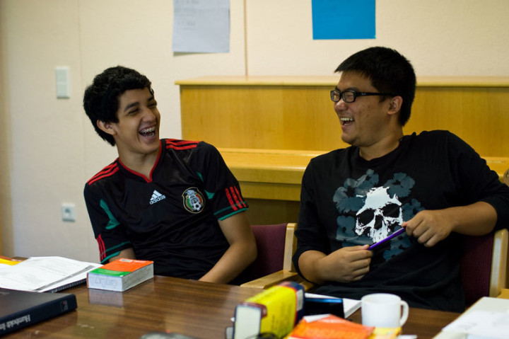 Студенты Humboldt-Institut Schmallenberg на занятиях