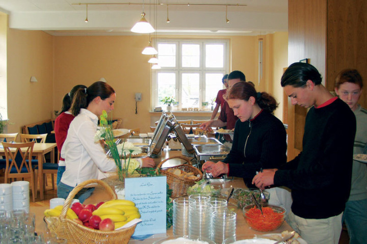 Завтрак в Humboldt-Institut Schmallenberg 