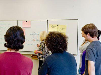 Студенты Goethe-Institut Berlin на занятиях