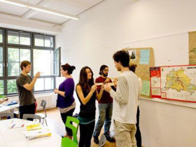 Студенты Goethe-Institut Berlin