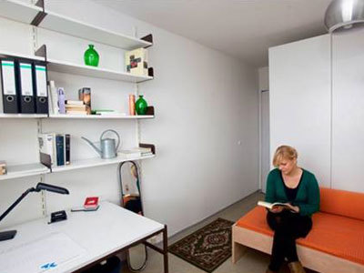 Жилая комната студентов Goethe-Institut Bonn