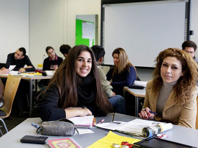 Студенты Goethe-Institut Bremen на занятиях