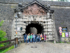 На экскурсии