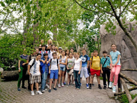 На экскурсии