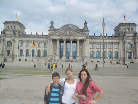 На экскурсии