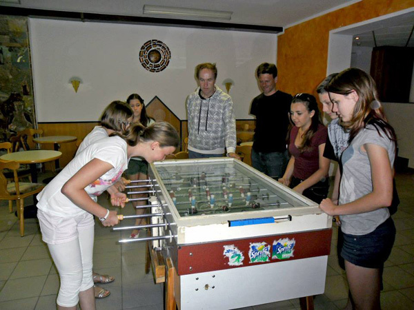 Комната отдыха для студентов DID Deutsch-Institut Hintersee-Alps