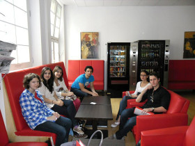 Комната отдыха для студентов DID Deutsch-Institut Nuremberg