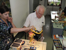 На занятиях в Summer Camp Hohenfels