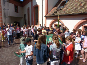 На экскурсии