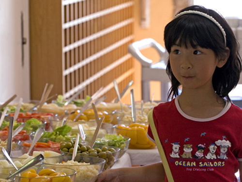 Обед в Enfocamp Madrid