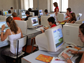 Студенты Enfocamp Salamanca на занятиях