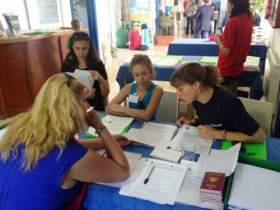Студенты English Summer Camp S.A. на занятиях