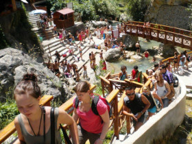 На экскурсии