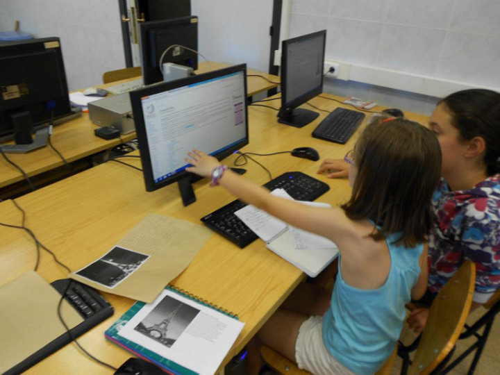 Студенты Lacunza Camp на занятиях