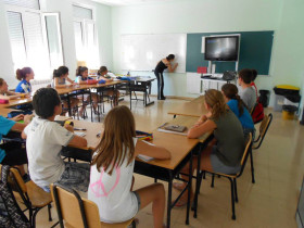 Студенты Lacunza Camp на занятиях