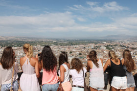 На экскурсии